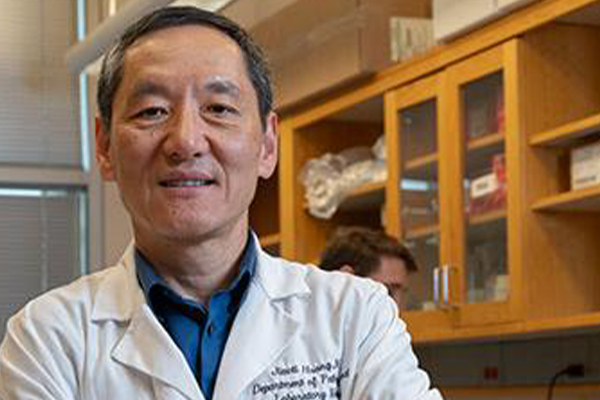 Jiaoti Huang, MD, PhD, Johnston-West Endowed Department Chair of Pathology,