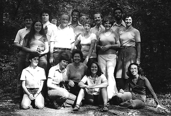 Joe Sommer’s lab group, circa 1978