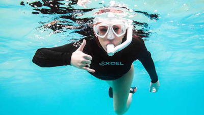 Nicole McGuinnes Snorkeling