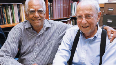 K.V. Rajagopalan, PhD and Irwin Fridovich, PhD 