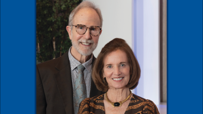 R. Sanders “Sandy” Williams, MD, and his wife, Jennifer Scheid Williams, PA-BHS