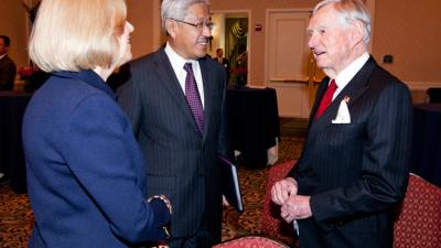 David Murdock with Dr. Dzau