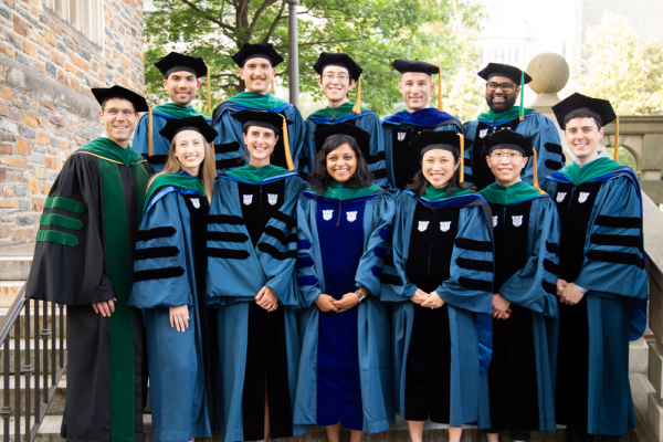 MSTP students after Hippocratic Oath Ceremony