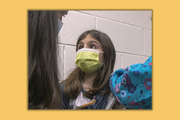 first child receiving pfizer vaccine