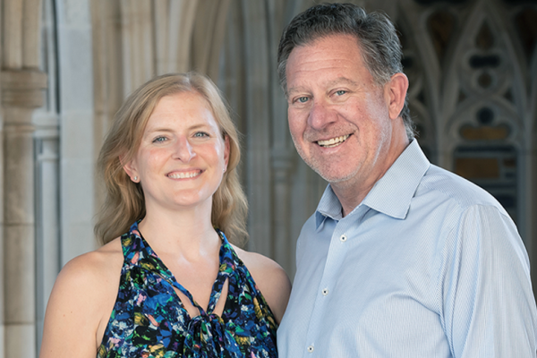 Krista Patterson and Jonathan Wigser