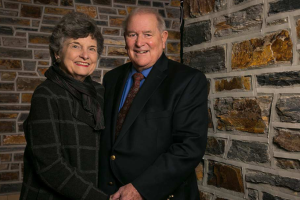 Donald Lucey, MD, with wife, Shirley