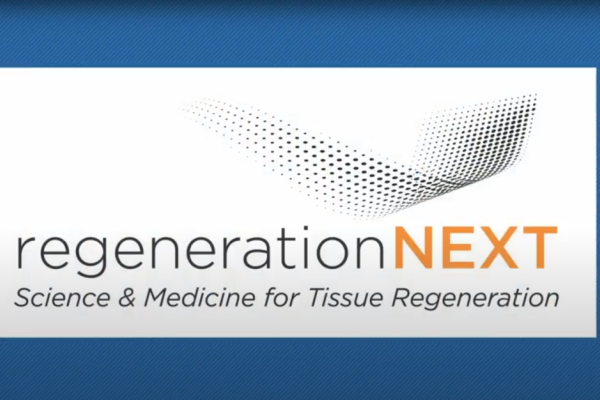 Regeneration NEXT logo. Science & medicine for tissue regeneration