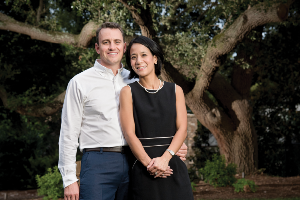 Jane Trinh and her husband Peter Grossi