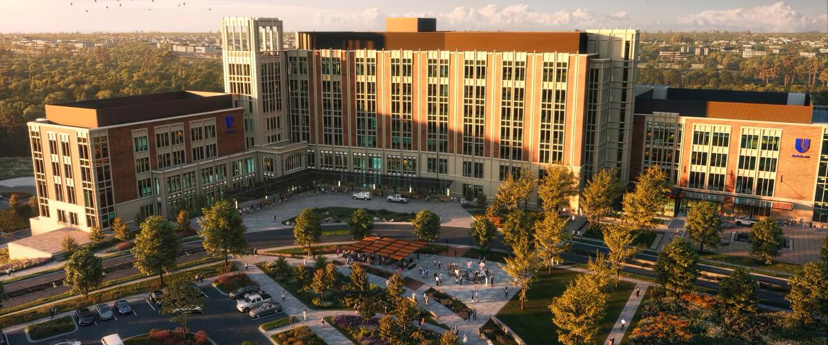 Rendering of the Duke Health Cary expansion