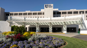 front entrance to Duke regional hospital