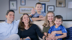 Heath Tuttle and his family