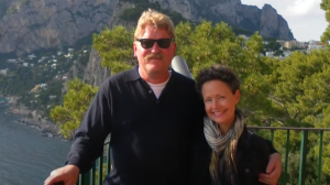 Christopher Newgard with his wife Patricia Ashley