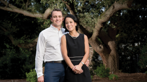 Jane Trinh and her husband Peter Grossi