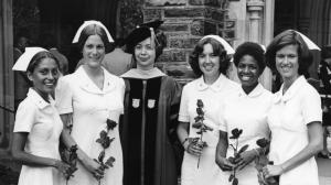 L-R: Kathy Noble, Lisa Flint, Ruby Wilson, Marshall Sutton, Chris Harris, and Marcia Bacon