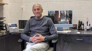 Dr. Michael Hershfield in his office