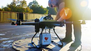 Drone delivers AED in first U.S. study
