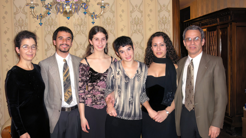 Marion Stein, MD, Norm Letvin, MD, and their family.