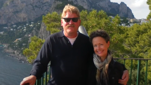 Christopher Newgard with his wife Patricia Ashley