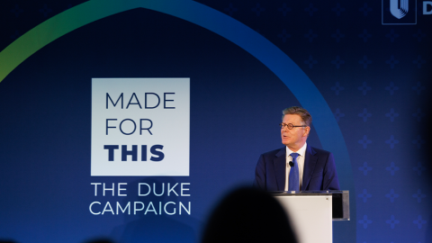 Duke University President Vincent Price