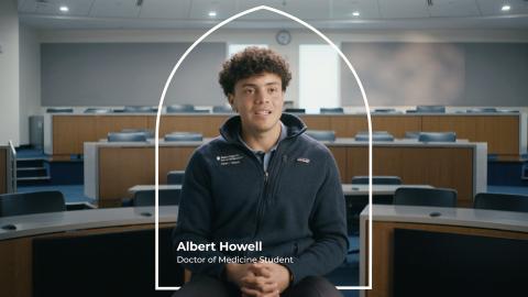 Medical Student Albert Howell