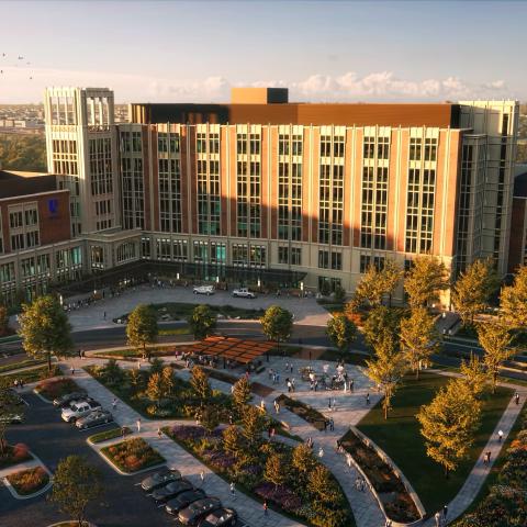 Rendering of the Duke Health Cary expansion