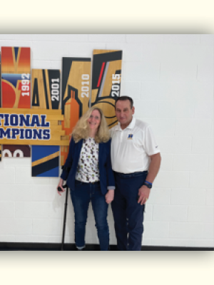 Brooke and Coach K