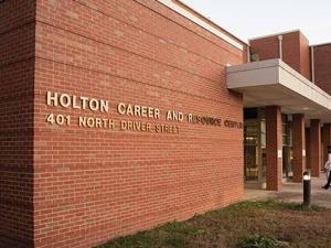 exterior view of the Holton Wellness Center
