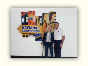 Brooke and Coach K