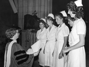 Ruby Wilson at a Graduation Ceremony