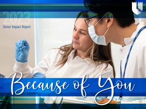 2023 Donor Impact Report Cover
