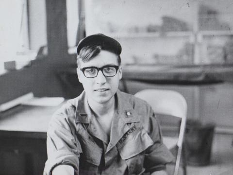 Ed Wise served in the U.S. Army during the Vietnam War.